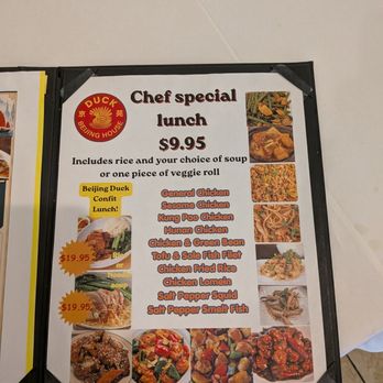 Duck Beijing House - Lunch special. Yes, that price is correct as of 8.14.26 - Thai Near Me - Cincinnati, Ohio