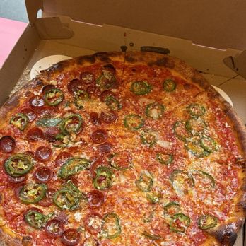 Chrissy's Pizza - Rich Jacobs (half w pepperoni) - Pizza Near Me - Brooklyn, New York Chrissy's Pizza - Rich Jacobs (half w pepperoni) - Pizza Near Me - Brooklyn, New York
