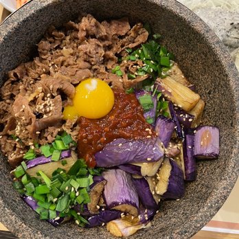 Bap.Zip - eggplant dolsot bibimbap - Korean Near Me - Markham, Ontario