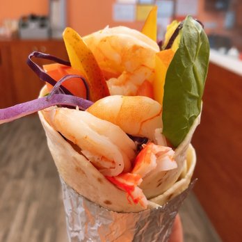 Poke Garden - Shrimp Tortilla hand Roll - Poke Near Me - Brookline, Massachusetts Poke Garden - Shrimp Tortilla hand Roll - Poke Near Me - Brookline, Massachusetts