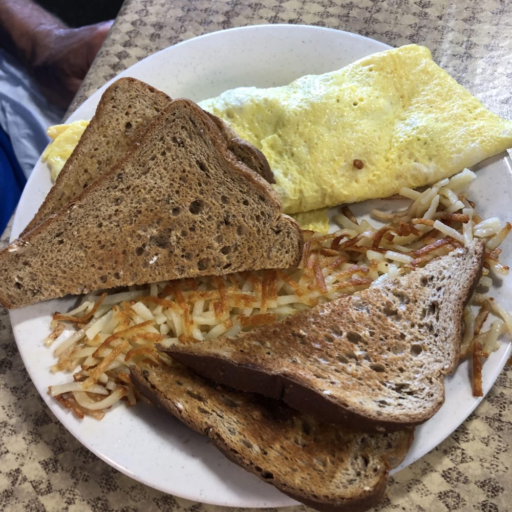 Sausage and cheese omelet. Sausage and cheese omelet.