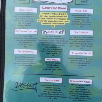 Burnt Side Down - The menu at the Burnt side down - Food Trucks Near Me - Bellingham, Washington Burnt Side Down - The menu at the Burnt side down - Food Trucks Near Me - Bellingham, Washington