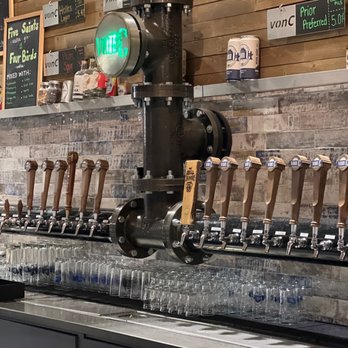 Von C Brewing - a row of beer taps - Breweries Near Me - Norristown, Pennsylvania Von C Brewing - a row of beer taps - Breweries Near Me - Norristown, Pennsylvania