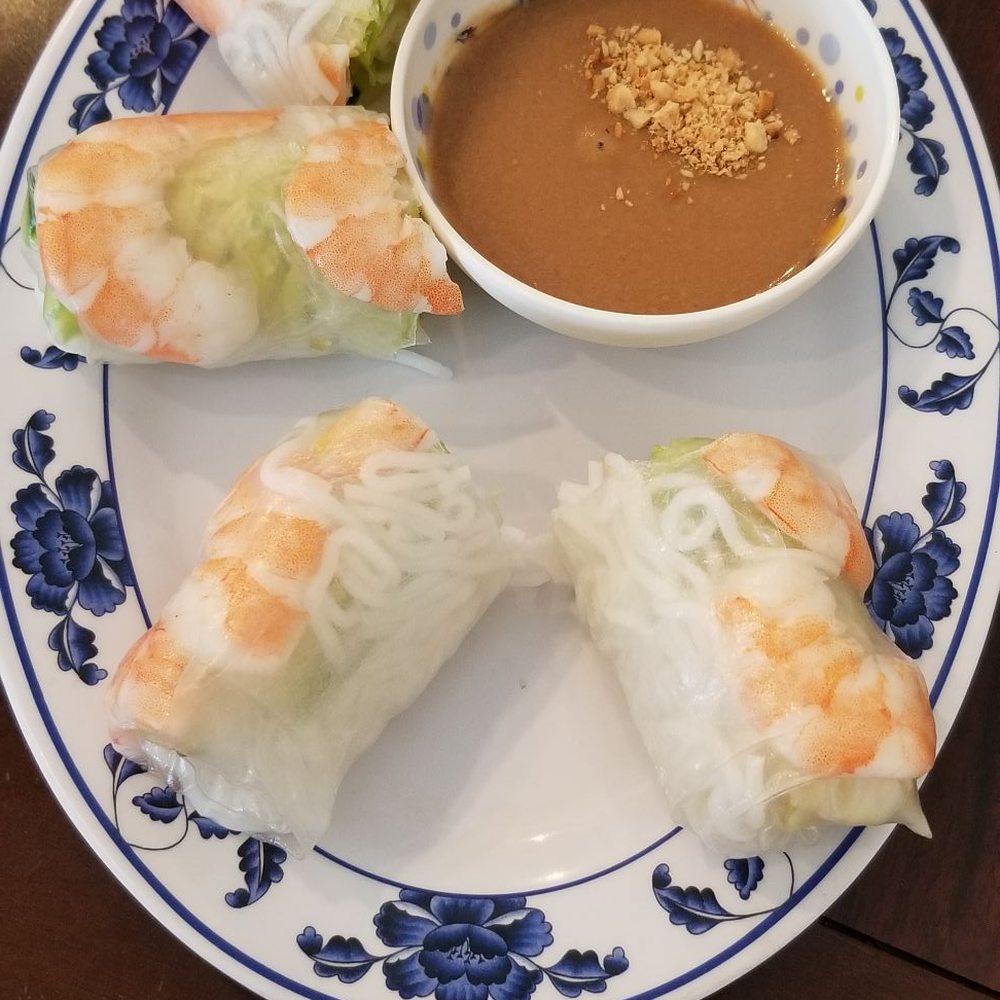 Pho Kapaa - Summer rolls with shrimp & peanut sauce. So good - Vietnamese Near Me - Kapaa, Hawaii Pho Kapaa - Summer rolls with shrimp & peanut sauce. So good - Vietnamese Near Me - Kapaa, Hawaii