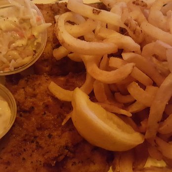 Flanigan's - Coconut Grove - Huge fried dolphin. Juicy & crunchy - Seafood Near Me - Coconut Grove, Florida
