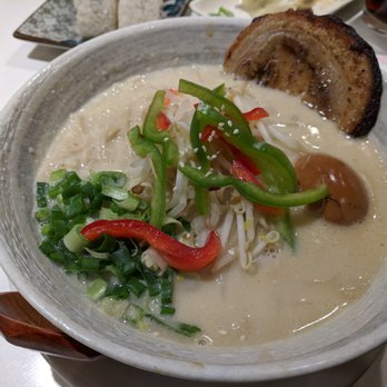 Tampopo Ramen - soymilk ramen $9+$1 rich soup+$2 nitamago (egg) - Ramen Near Me - Tempe, Arizona