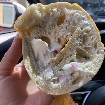 Jeff’s Bagel Run - Chive and onion spread - Bagels Near Me - Altamonte Springs, Florida Jeff’s Bagel Run - Chive and onion spread - Bagels Near Me - Altamonte Springs, Florida