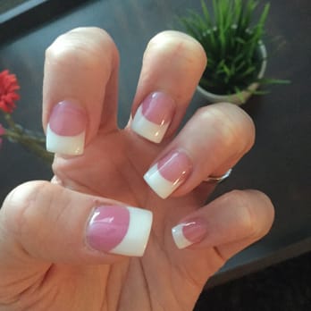 Az Tip & Toes Nails and Spa - Pink and white gel back fill yesterday - Waxing Near Me - Phoenix, Arizona