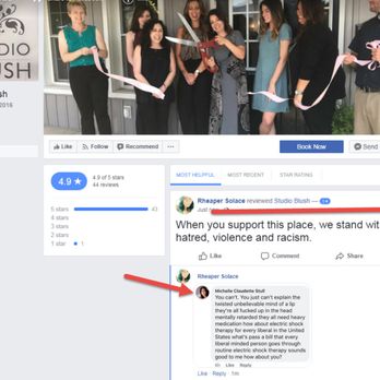 Studio Blush - This studio supports hatred and bigotry. - Hair Salons Near Me - Oxford, Pennsylvania Studio Blush - This studio supports hatred and bigotry. - Hair Salons Near Me - Oxford, Pennsylvania