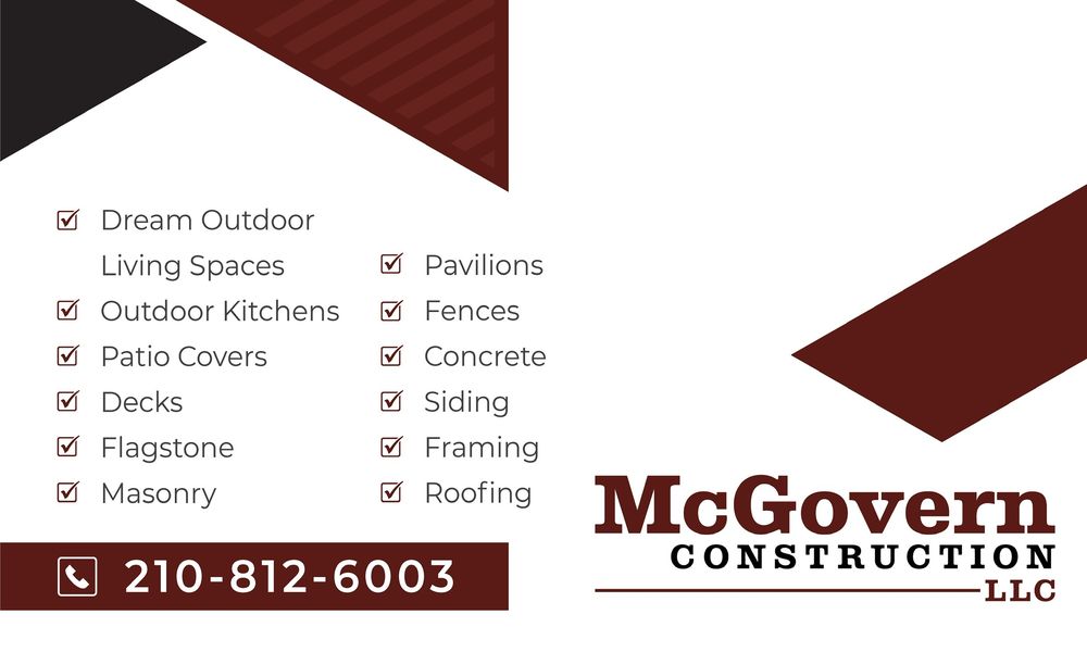 Slide of McGovern Construction