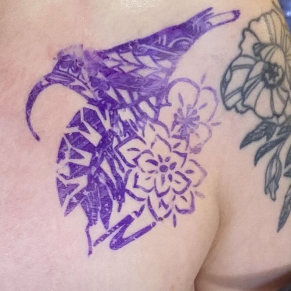 Aloha Moon Tattoo - Stencil pre tattoo - Tattoo Near Me - Kapaʻa, Hawaii Aloha Moon Tattoo - Stencil pre tattoo - Tattoo Near Me - Kapaʻa, Hawaii