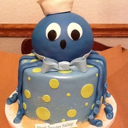 A Baker's Place - My octopus birthday cake from a baker's place!