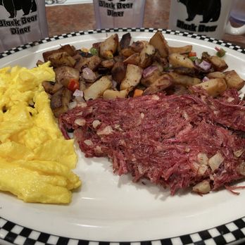Black Bear Diner - Corned Hash Breakfast - Diners Near Me - Rancho Cucamonga, California
