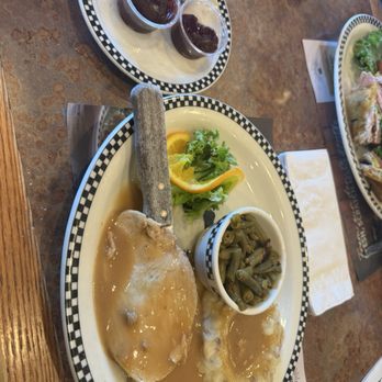 Black Bear Diner Lodi - Turkey dinner!!! Extra cranberry lol yummy!!! - American Near Me - Lodi, California