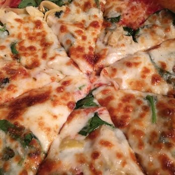 Element Wood Fire Pizza - Margherita with added artichoke and spinach. - Pizza Near Me - Minneapolis, Minnesota Element Wood Fire Pizza - Margherita with added artichoke and spinach. - Pizza Near Me - Minneapolis, Minnesota