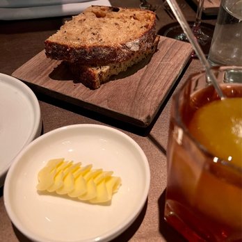 Sepia - Bread course with Koji butter - New American Near Me - Chicago, Illinois