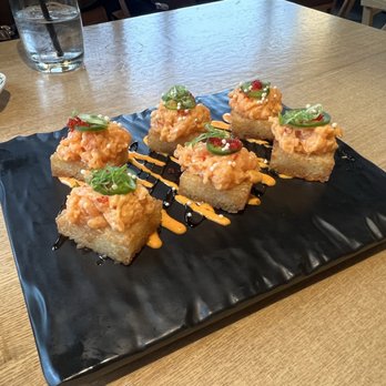 Genki Izakaya - Crispy Rice Volcano - Sushi Bars Near Me - Fairfax, Virginia