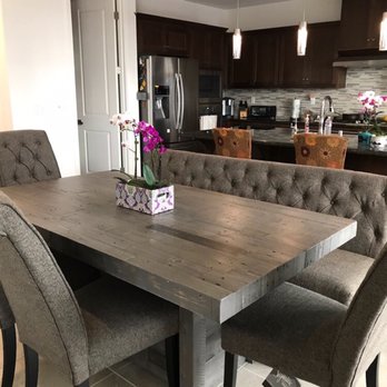 Ashley Store - I am happy with my dining room table, it is beautiful. Wish the delivery guy didn't have to mutilate the bench in the process. - Furniture Stores Near Me - Fairfield, California Ashley Store - I am happy with my dining room table, it is beautiful. Wish the delivery guy didn't have to mutilate the bench in the process. - Furniture Stores Near Me - Fairfield, California