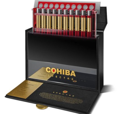 Cohiba Spectre 2022 Toro - The Cohiba Spectre 2022 Toro is a premium, limited-edition cigar that embodies the luxury and refinement that the Cohiba brand is known for. Released as part of the Spectre series, this cigar was crafted with exceptional tobaccos and advanced aging techniques, making it a must-have for any serious cigar enthusiast.
Blend & Flavor Profile
The Cohiba Spectre 2022 Toro features a rich, complex blend of rare, aged tobaccos sourced from various regions. The wrapper is a rich Ecuadorian Sumatra leaf, while the binder is a Connecticut Broadleaf, adding depth and sweetness to the profile. The filler is an expertly curated mix of Nicaraguan, Dominican, and Honduran tobaccos, creating a full-bodied, yet refined smoking experience.
The flavor profile is bold and multifaceted, offering:
Notes of rich espresso and dark chocolate
Earthy undertones of leather and spice
Subtle sweetness from the Connecticut Broadleaf
Hints of oak and dark fruit
A smooth, creamy finish with lingering complexity
Each puff unveils a new layer of flavor, keeping the experience exciting from the first light to the final draw.
Construction & Smoking Experience
Crafted with precision, the Cohiba Spectre 2022 Toro is a 6” x 54 Toro that offers:
An even burn and smooth draw
Thick, creamy smoke output
A steady, balanced burn for a slow, enjoyable smoking experience
A rich, luxurious finish that lingers on the palate
This cigar is meant to be enjoyed slowly, allowing its complexity to reveal itself over time.
Who Should Smoke It?
The Cohiba Spectre 2022 Toro is a cigar for seasoned cigar aficionados who appreciate exceptional, full-bodied cigars with depth and sophistication. Its complex flavor profile and smooth construction make it ideal for special occasions, while its limited-edition status makes it a collector's item. Pair it with aged spirits such as rum, whiskey, or a rich coffee for the ultimate experience. Cohiba Spectre 2022 Toro - The Cohiba Spectre 2022 Toro is a premium, limited-edition cigar that embodies the luxury and refinement that the Cohiba brand is known for. Released as part of the Spectre series, this cigar was crafted with exceptional tobaccos and advanced aging techniques, making it a must-have for any serious cigar enthusiast.
Blend & Flavor Profile
The Cohiba Spectre 2022 Toro features a rich, complex blend of rare, aged tobaccos sourced from various regions. The wrapper is a rich Ecuadorian Sumatra leaf, while the binder is a Connecticut Broadleaf, adding depth and sweetness to the profile. The filler is an expertly curated mix of Nicaraguan, Dominican, and Honduran tobaccos, creating a full-bodied, yet refined smoking experience.
The flavor profile is bold and multifaceted, offering:
Notes of rich espresso and dark chocolate
Earthy undertones of leather and spice
Subtle sweetness from the Connecticut Broadleaf
Hints of oak and dark fruit
A smooth, creamy finish with lingering complexity
Each puff unveils a new layer of flavor, keeping the experience exciting from the first light to the final draw.
Construction & Smoking Experience
Crafted with precision, the Cohiba Spectre 2022 Toro is a 6” x 54 Toro that offers:
An even burn and smooth draw
Thick, creamy smoke output
A steady, balanced burn for a slow, enjoyable smoking experience
A rich, luxurious finish that lingers on the palate
This cigar is meant to be enjoyed slowly, allowing its complexity to reveal itself over time.
Who Should Smoke It?
The Cohiba Spectre 2022 Toro is a cigar for seasoned cigar aficionados who appreciate exceptional, full-bodied cigars with depth and sophistication. Its complex flavor profile and smooth construction make it ideal for special occasions, while its limited-edition status makes it a collector's item. Pair it with aged spirits such as rum, whiskey, or a rich coffee for the ultimate experience.