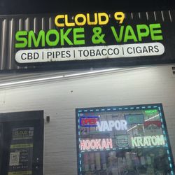 Cloud 9 Smoke & Vape - Smoke and vape shop in Willis, Tx. Has CBD and cigars.