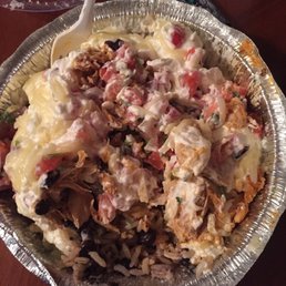 Shredded Chicken Burrito