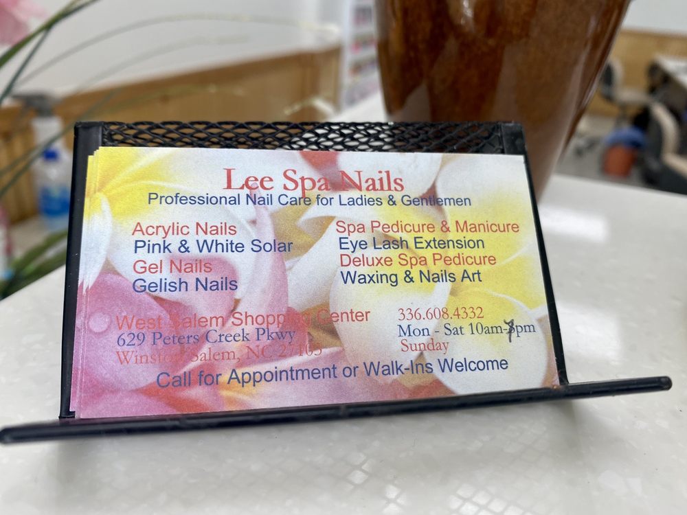 LEE SPA NAILS Updated October 2024 21 Photos 629 Peters Creek