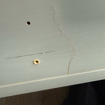 Top Humble Movers - Crack on bed frame (opposite side) - Movers Near Me - Humble, Texas
