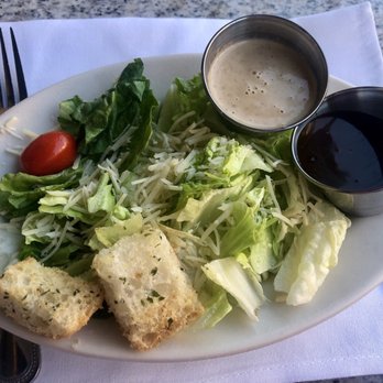 Bistro Byronz - Caesar with side of Caesar and Asian vin - yum! - Salad Near Me - Baton Rouge, Louisiana Bistro Byronz - Caesar with side of Caesar and Asian vin - yum! - Salad Near Me - Baton Rouge, Louisiana