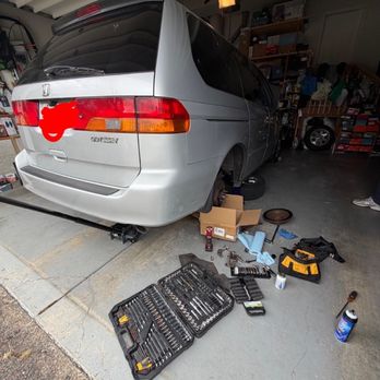 JA Mobile Mechanic - 2004 Honda odyssey/ Rear rotors replacement - Auto Repair Near Me - Portland, Oregon JA Mobile Mechanic - 2004 Honda odyssey/ Rear rotors replacement - Auto Repair Near Me - Portland, Oregon