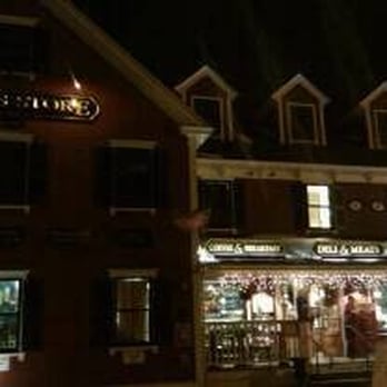 Ryer's Store - the outside of the store at night - Convenience Stores Near Me - North Reading, Massachusetts