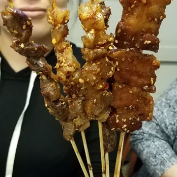 Friendship Bbq - Skewers with seasoning - Barbeque Near Me - Flushing, New York