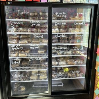 Momo's Cheesecakes - Cheesecake fridge #2 - Desserts Near Me - Ellsworth, Maine Momo's Cheesecakes - Cheesecake fridge #2 - Desserts Near Me - Ellsworth, Maine
