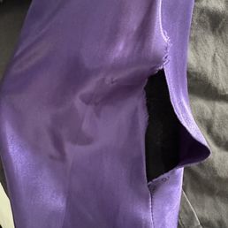 tear left in the sleeve tear left in the sleeve