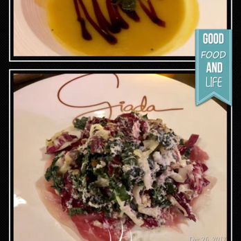 GIADA - Butter squash soup- very tiny portion & salad! - Italian Near Me - Las Vegas, Nevada GIADA - Butter squash soup- very tiny portion & salad! - Italian Near Me - Las Vegas, Nevada