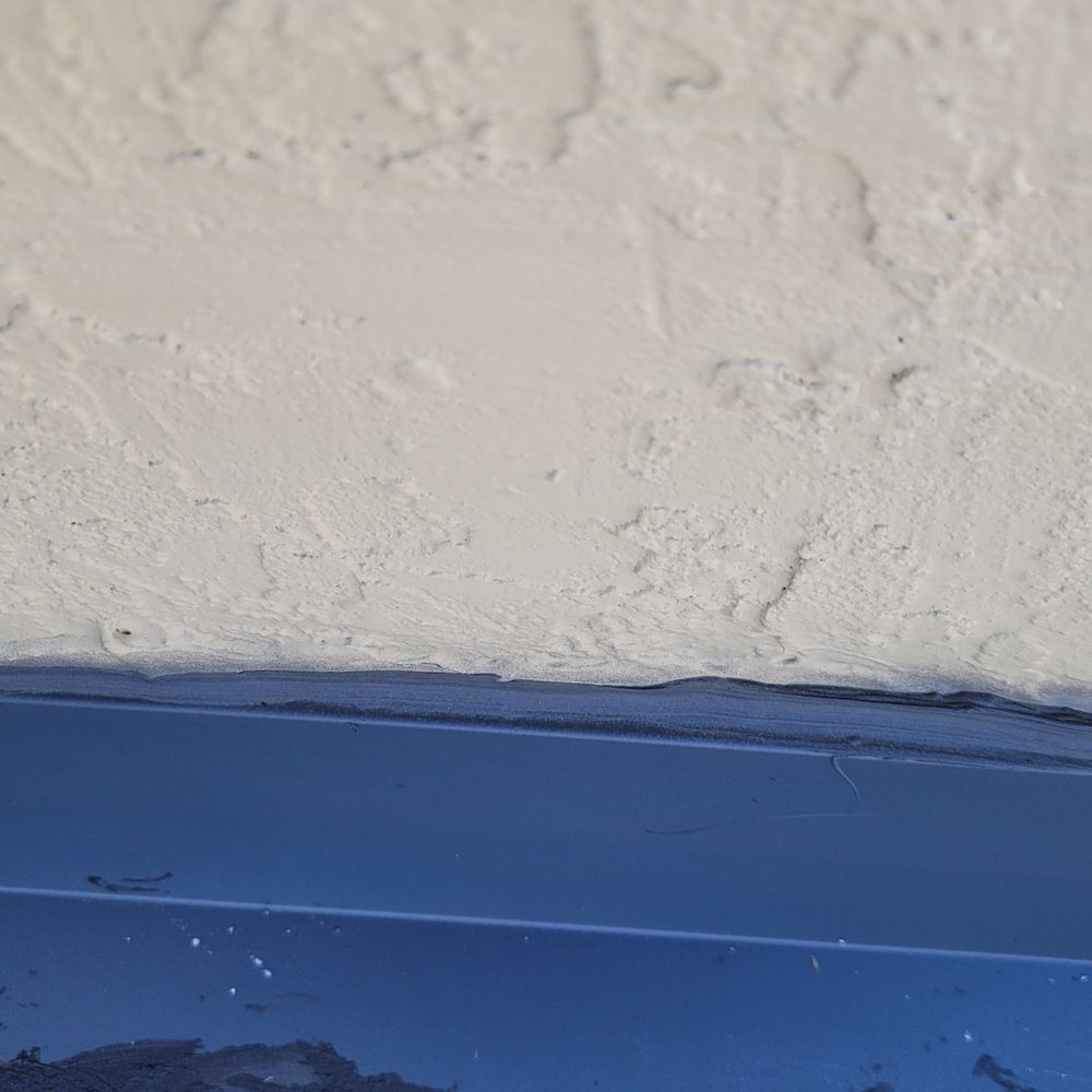 Roof Doctors - This is text book improper flashing! - Roofing Near Me Roof Doctors - This is text book improper flashing! - Roofing Near Me