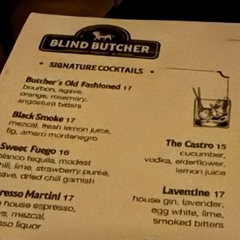 Blind Butcher - New American Near Me - San Francisco, California