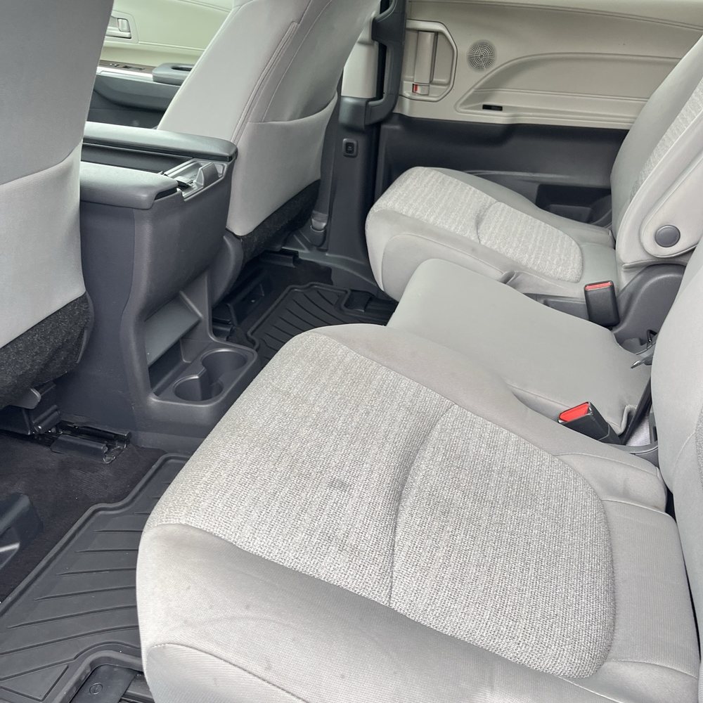 Finest Mobile Detailing - 10/22/24- Finish product of backseat van - Auto Detailing Near Me
