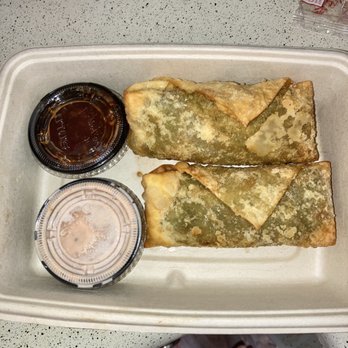 Taqueria Tsunami - Temp Closed - Avocado Cilantro Egg Rolls - Rating 4/5 - Asian Fusion Near Me - Roswell, Georgia