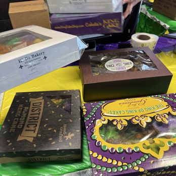 King Cake Hub - The king cakes we bought - Bakeries Near Me - New Orleans, Louisiana King Cake Hub - The king cakes we bought - Bakeries Near Me - New Orleans, Louisiana