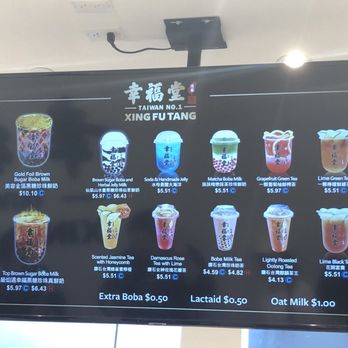 Xing Fu Tang - Menu - Bubble Tea Near Me - Flushing, New York Xing Fu Tang - Menu - Bubble Tea Near Me - Flushing, New York