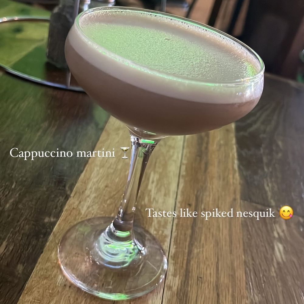 Cappuccino martini Cappuccino martini