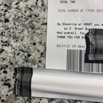 H Mart - Chicago - Proof of date and time. - International Grocery Near Me - Chicago, Illinois