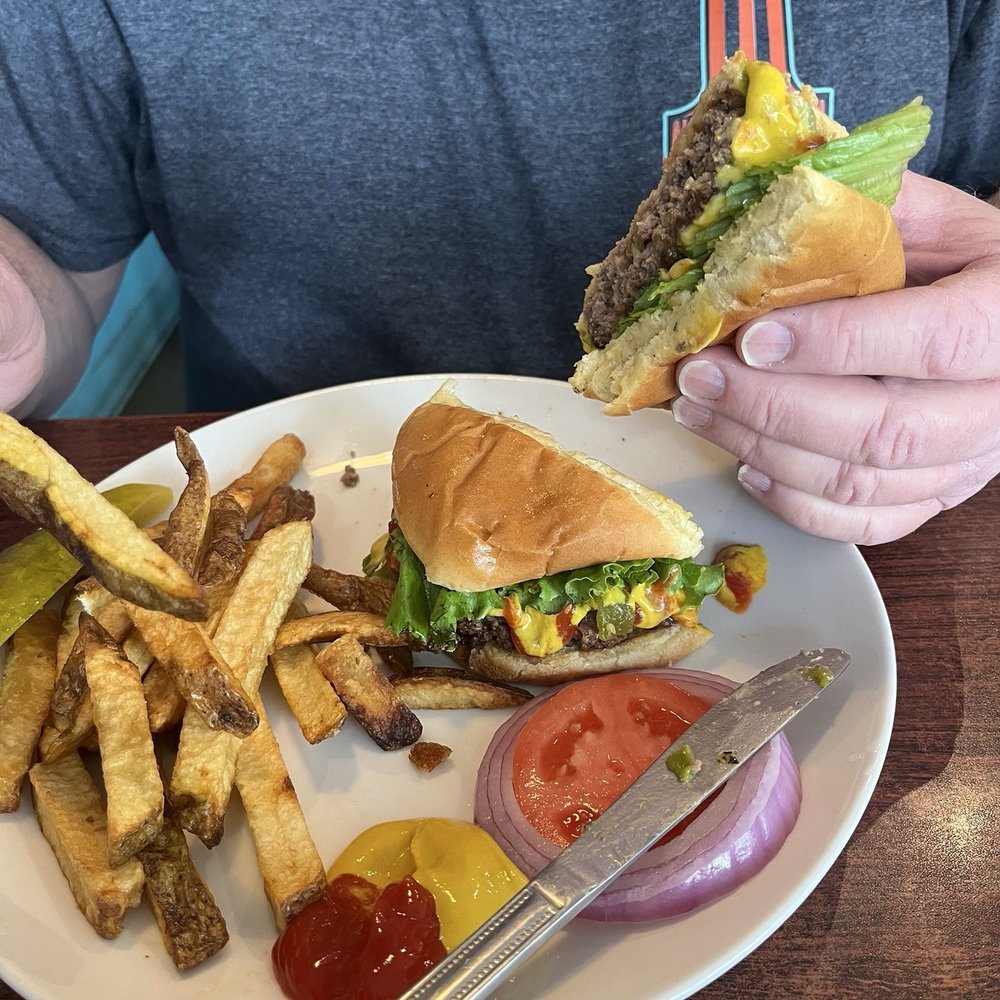Green Chile Cheese Burger Green Chile Cheese Burger