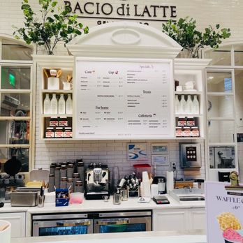 Bacio di Latte - Menu - Ice Cream & Frozen Yogurt Near Me - Los Angeles, California