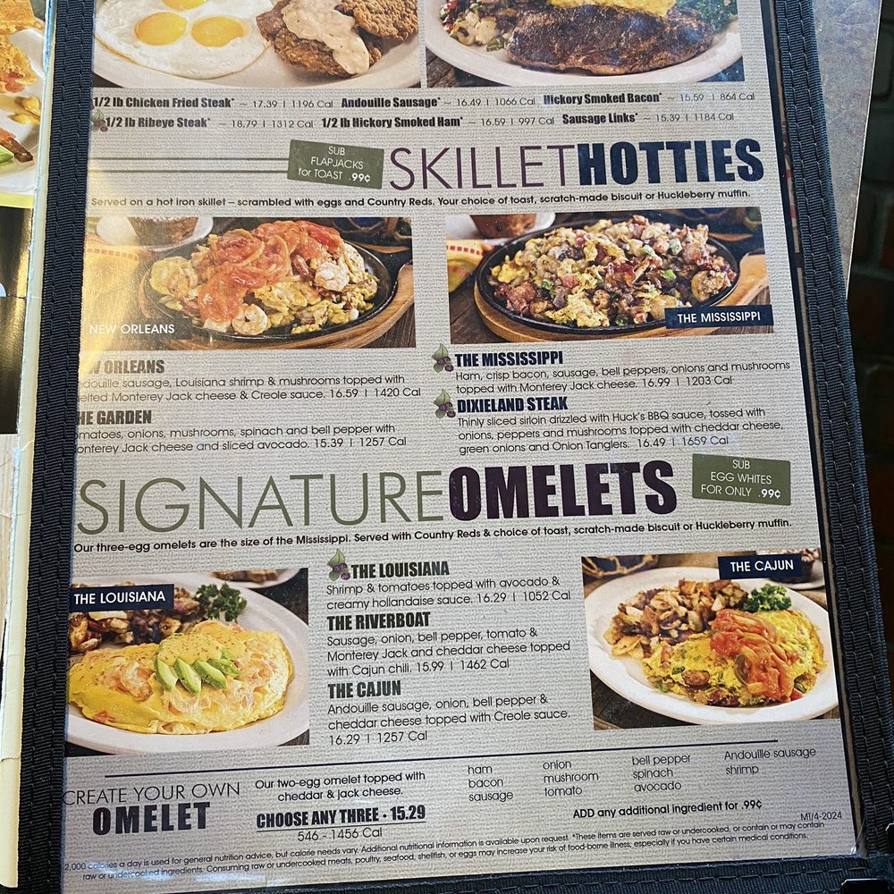 Huckleberry's - Menu 2 - Breakfast & Brunch Near Me - Fairfield, California