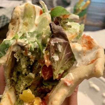GRAZERS - Falafel pita - New American Near Me - Kent, Ohio GRAZERS - Falafel pita - New American Near Me - Kent, Ohio