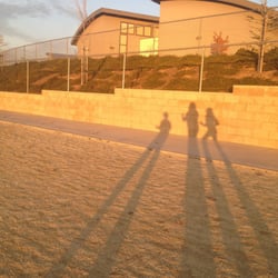 Lincoln High School - Jogging with the niece and nephew lol