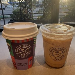 Hot White Chocolate Latte & Iced White Chocolate Latte (Small- $6.35 each) Hot White Chocolate Latte & Iced White Chocolate Latte (Small- $6.35 each)
