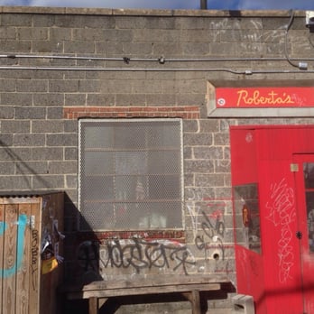 Roberta's - Not a typical restaurant location at all - Pizza Near Me - Brooklyn, New York