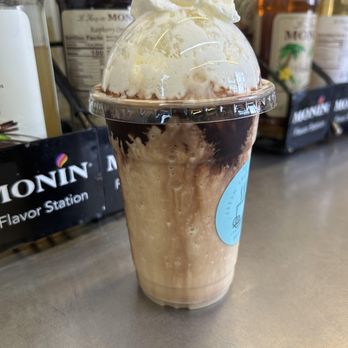 Fresh Start Coffee - Mocha frappe with added chocolate drizzle. - Coffee & Tea Near Me - Savannah, Tennessee